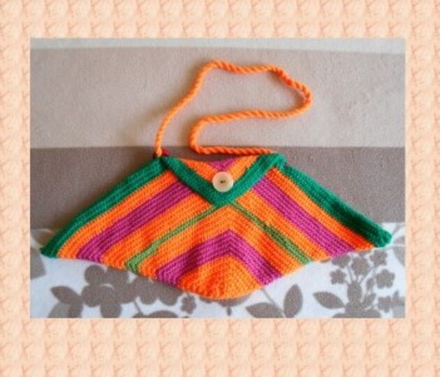 Handtasche Dreiecktasche 