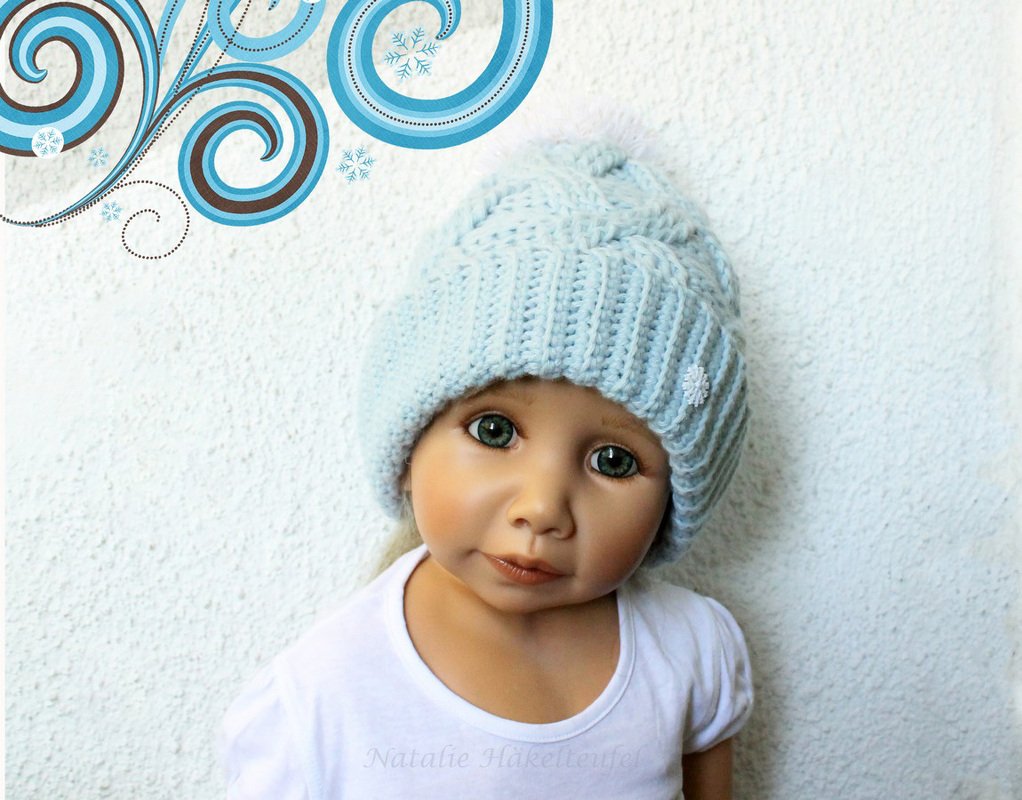 Set 2 in 1: scarf & hat "Let it snow!" - Image 3