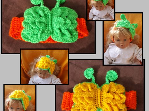 Wende Stirnband Schmetterling