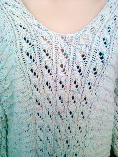 Pulli " Caya Ajour " Größe : 38 / 40 ( 42 ) 44 / 46