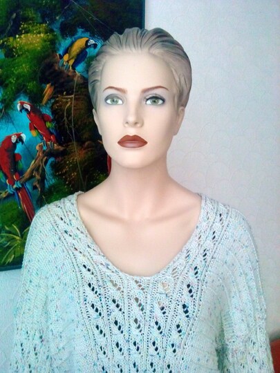 Pulli " Caya Ajour " Größe : 38 / 40 ( 42 ) 44 / 46