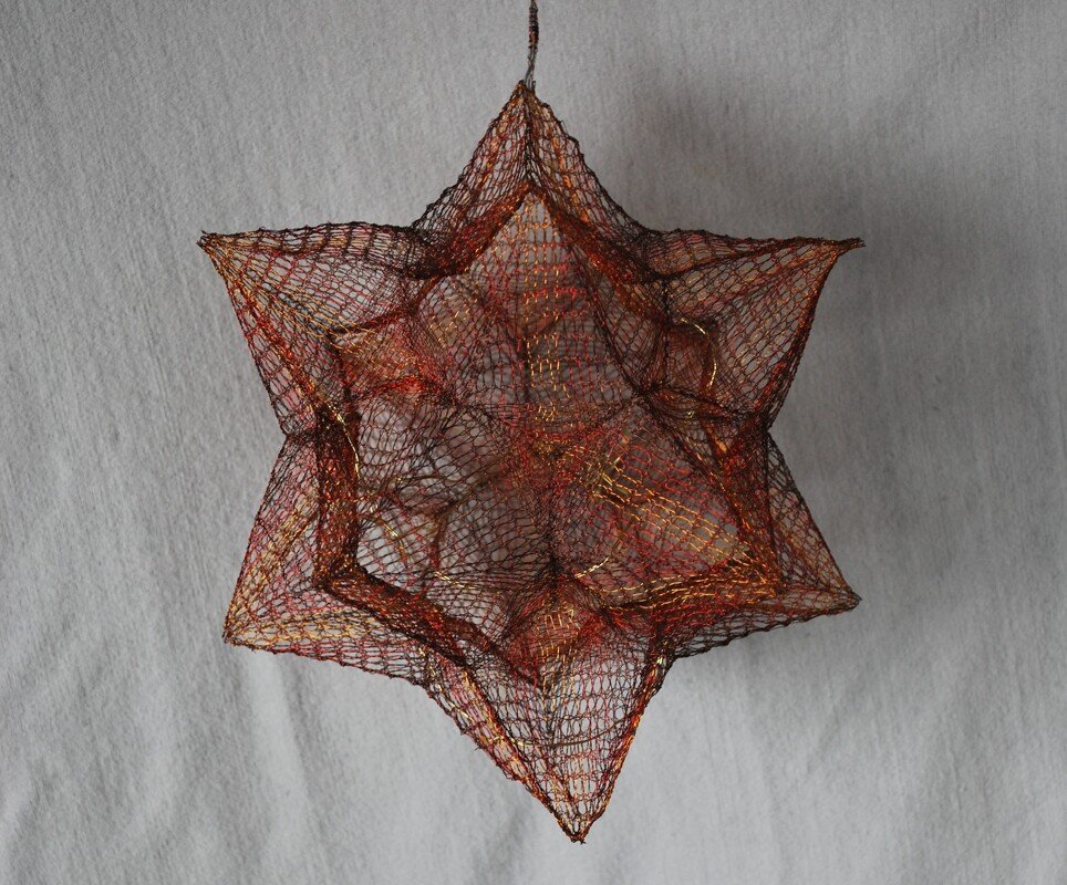 geklöppelter Dodekaeder Stern - Bild 3