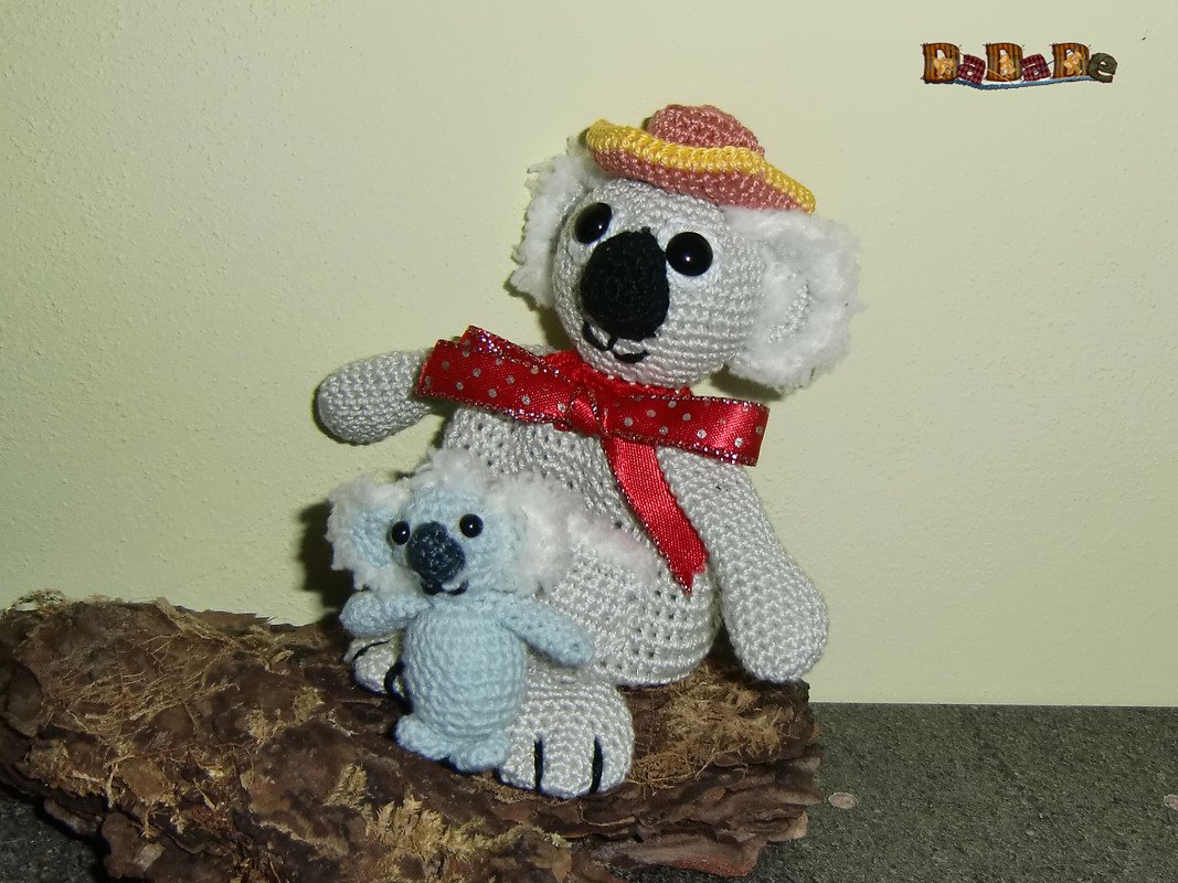 Geschenke-Tasche oder Adventskalender Tiere, Koala - gehäkelt von Dadade - Bild 5