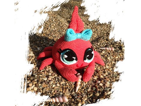Krebs Gil Häkelanleitung Amigurumi