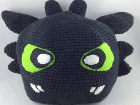 Mütze Dragon Drache Häkelanleitung Amigurumi