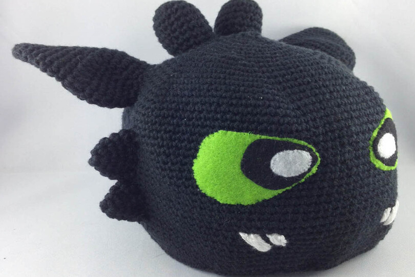 Mütze Dragon Drache Häkelanleitung Amigurumi