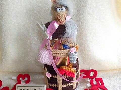 Häkelanleitung Adventskalender im Glas Mrs. Jacqueline 