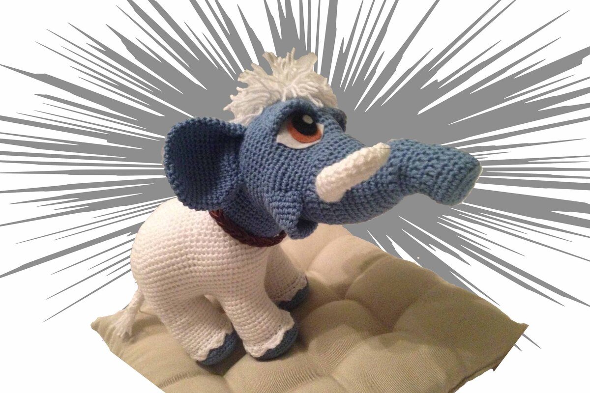 Elefant Shiver Häkelanleitung Amigurumi