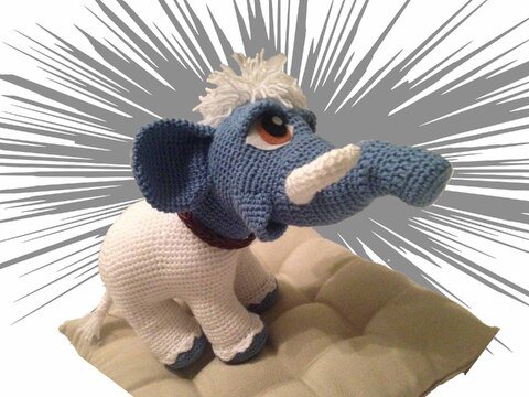 Elefant Shiver Häkelanleitung Amigurumi
