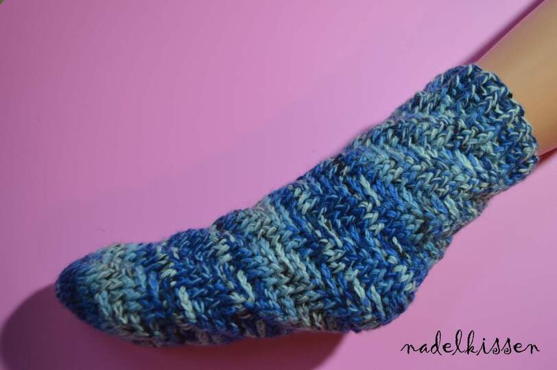 Spiral Socken Super Easy, warme Wintersocken, Haussocken, leicht und schnell gehäkelt Gr. 32-45 (47)