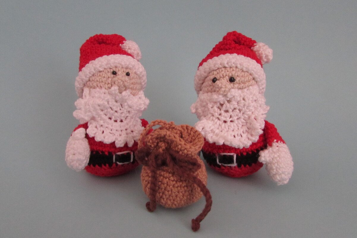 Häkelanleitung Santa Wuschel Weihnachtsmann - Bild 4