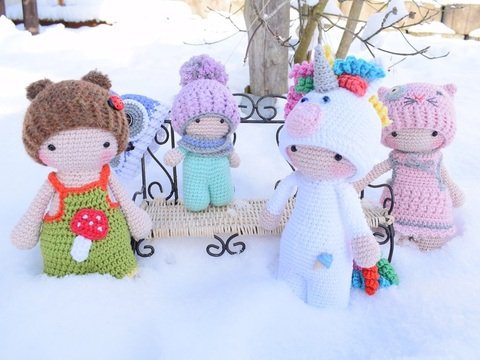 Häkelanleitung Tamituzi Basis-Puppe ohne Kostüm ÜBERARBEITET