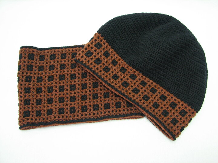 Häkelanleitung Wende-Mütze "Sandok" - für Sie und Ihn - mit Video