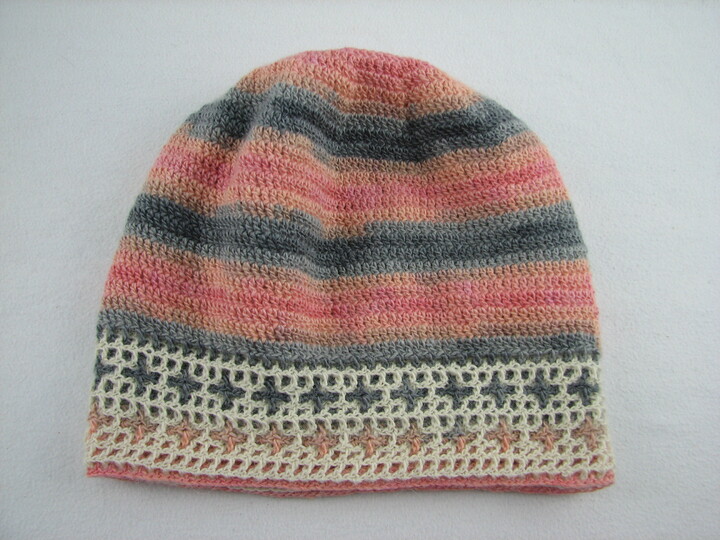 Häkelanleitung Wende-Mütze "Sandok" - für Sie und Ihn - mit Video