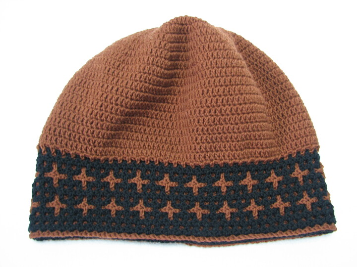 Häkelanleitung Wende-Mütze "Sandok" - für Sie und Ihn - mit Video