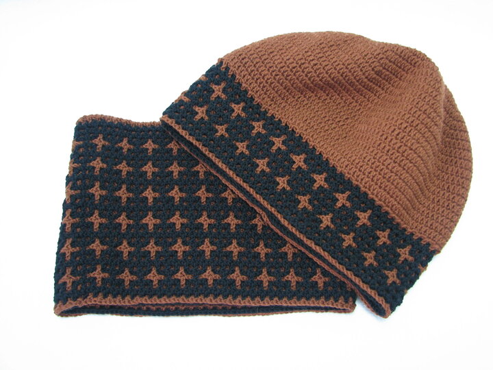 Häkelanleitung Wende-Mütze "Sandok" - für Sie und Ihn - mit Video