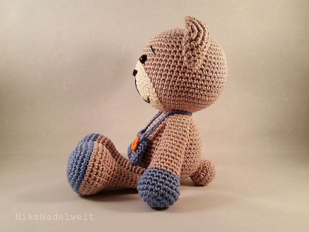 Häkelanleitung - Teddy Timmy