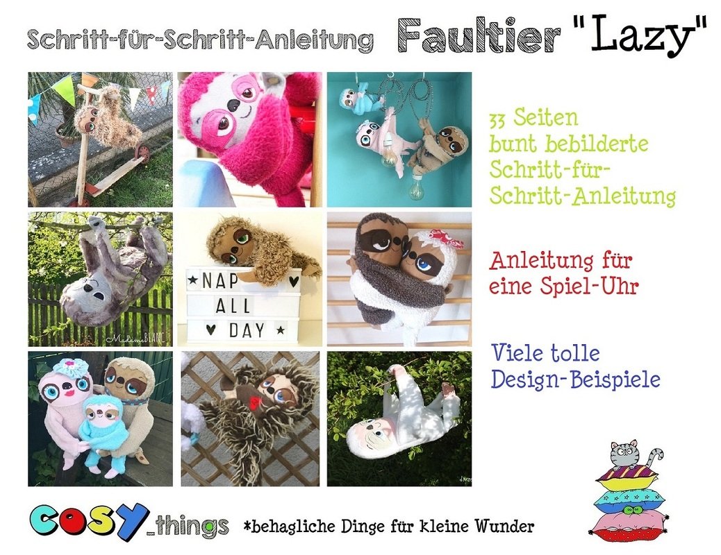 E-Book Kuschel- Faultier und Spieluhr