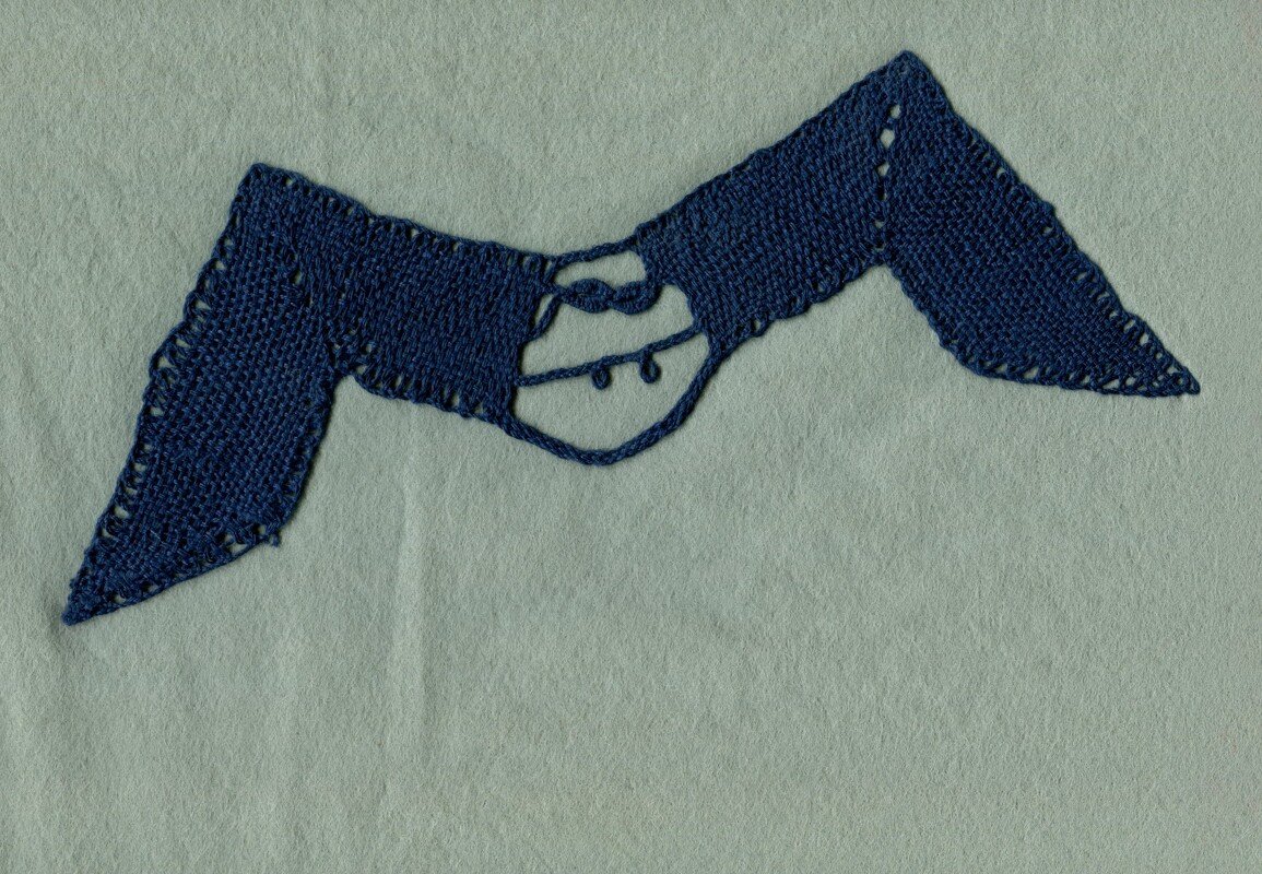 geklöppelte Fledermaus