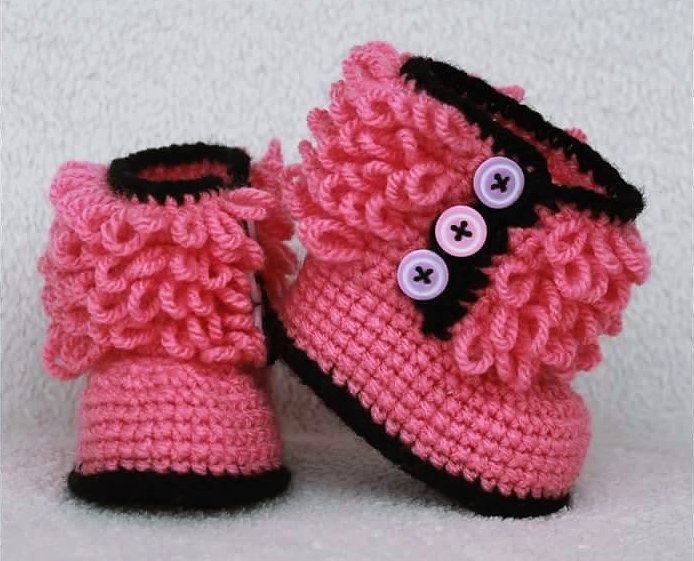 Häkelanleitung Boots 0-6 Monate + bis Größe 48 Monate möglich - Bild 7