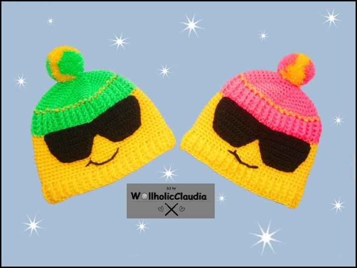 Häkelanleitung Mütze Mr. & Mrs Cool