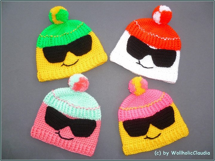 Häkelanleitung Mütze Mr. & Mrs Cool