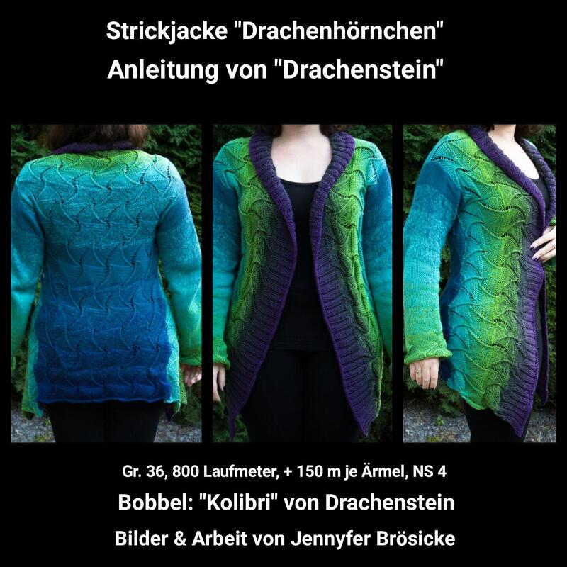 Strickjacke Drachenhoernchen
