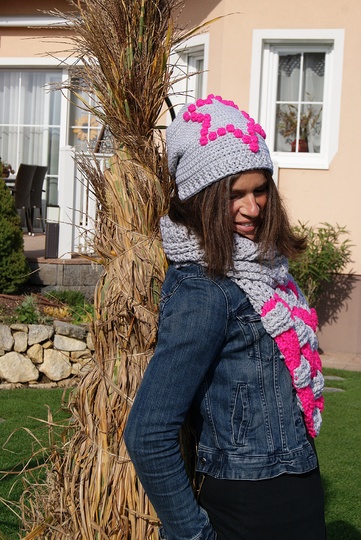 Häkelanleitung Beanie Katharina