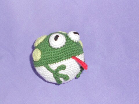 Kugelfrosch Haekelanleitung PDF