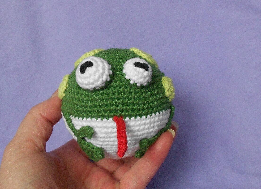 Kugelfrosch Haekelanleitung PDF - Bild 3
