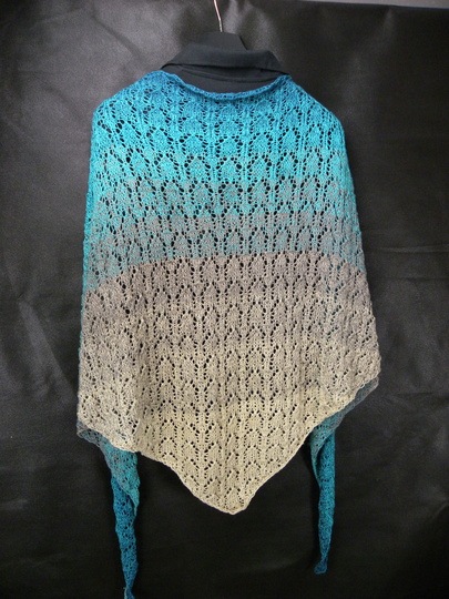 Tuch Jubiläum Stricken aus 1 Bobbel