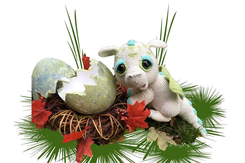 Dragonbaby Shy Pattern Amigurumi