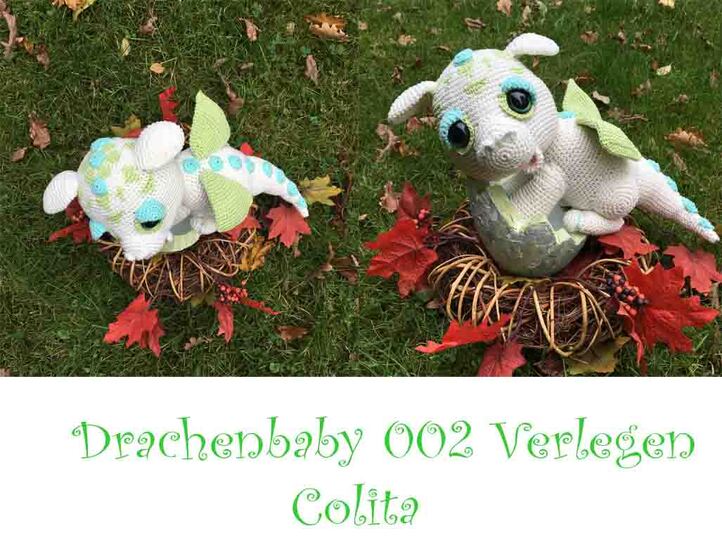 Dragonbaby Shy Pattern Amigurumi