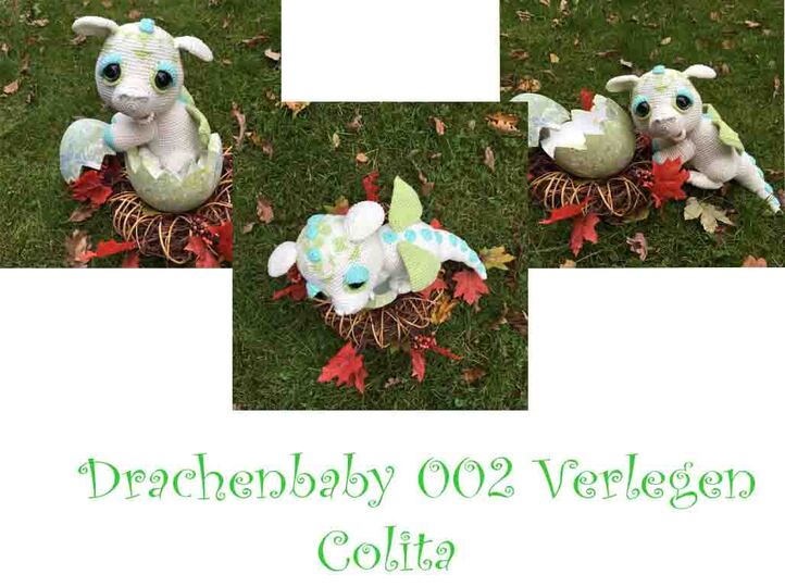 Dragonbaby Shy Pattern Amigurumi