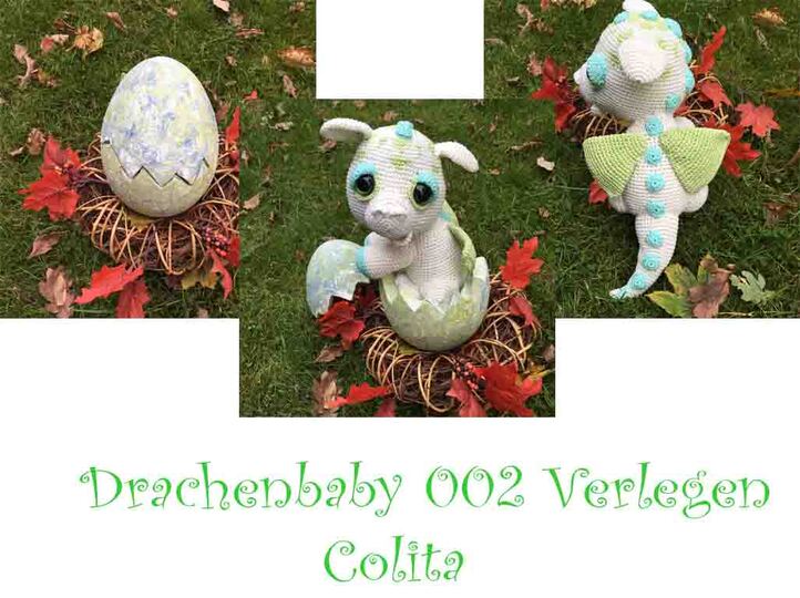 Dragonbaby Shy Pattern Amigurumi