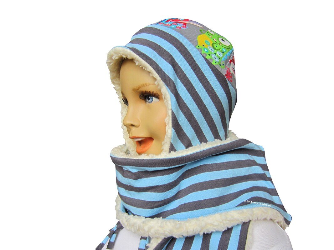 Ratz-Fatz Mütze & Schal - Schnittmuster & Nähanleitung - Bild 2