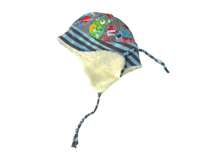 Ratz-Fatz Mütze & Schal - Schnittmuster & Nähanleitung