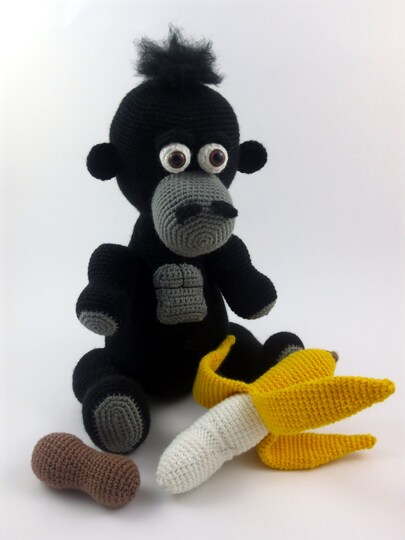 Gorilla Digit - Häkelanleitung