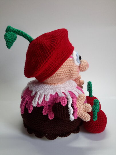 Häkelanleitung Sweetie, Cupcake, Kuchen, Amigurumi