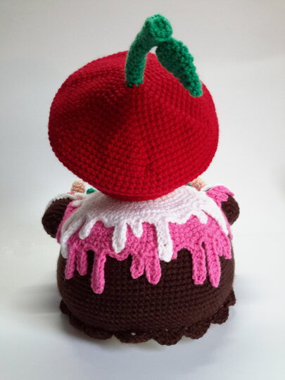 Häkelanleitung Sweetie, Cupcake, Kuchen, Amigurumi