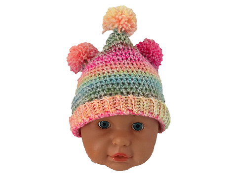 Häkelanleitung Mütze "Bastian"