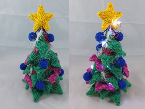 Weihnachtsbaum - Häkelanleitung