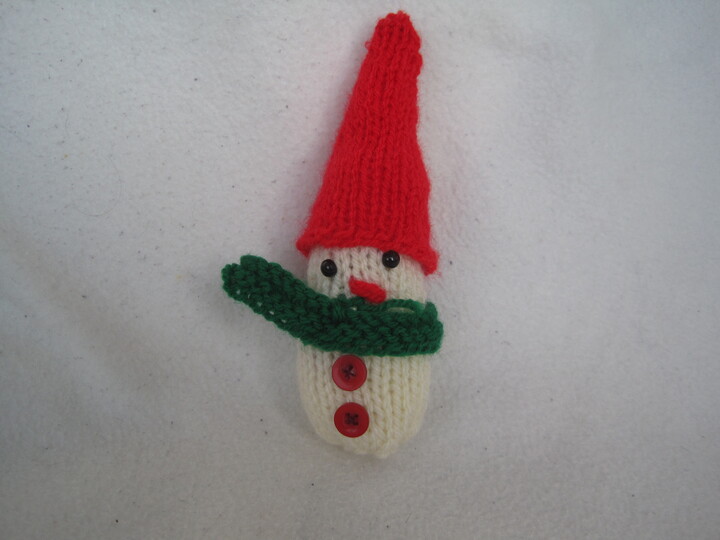 Strickanleitung Adventskalender Schneemänner- perfekt auch für Anfänger