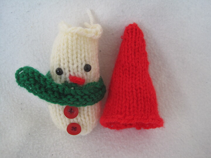 Strickanleitung Adventskalender Schneemänner- perfekt auch für Anfänger