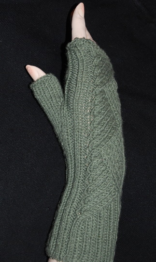 Handschuhe Stulpen