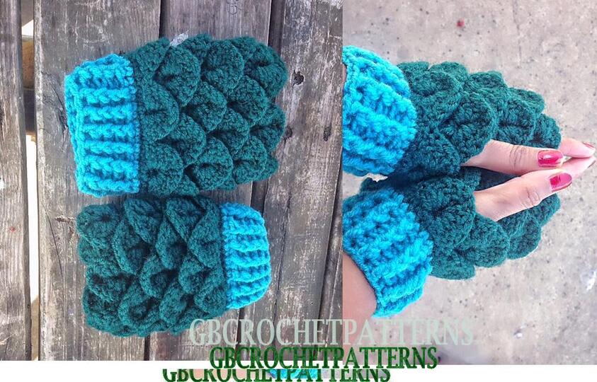 Simple and Easy Women and teens fingerless gloves, texting wrist warmers, hand warmer crochet pattern