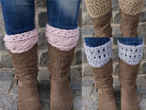 Boot Cuffs / Beinstulpen (3 Modelle - 6 Tragevarianten)