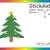 Stickdatei "Weihnachtsbaum - Christbaum" Pes Format (Deco, Brother, Babylock) 