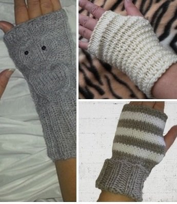 Strickanleitung Pulswärmer/Handstulpen im Set- 3 Anleitungen zu einem guten Preis - Bild 6