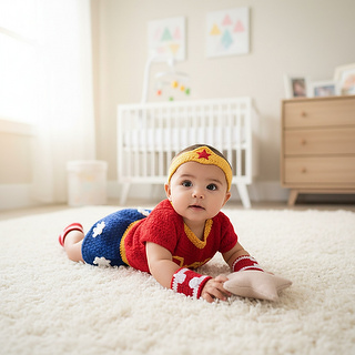 Baby costume pattern